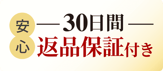 安心の30日間返品保証付き